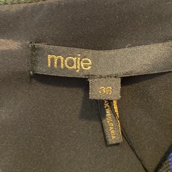 Maje Iris tartan plaid jumpsuit romper FR 36(US 4) - Picture 6 of 7